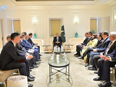 نائب وزیراعظم محمد اسحاق ڈار کی اویاک کے چیف ایگزیکٹو سے ملاقات، پاکستان میں سرمایہ کاری بڑھانے پر تبادلہ خیال