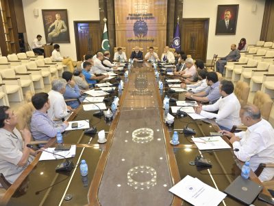 پاکستان ریلویز ہیڈ کوارٹر لاہور کے اعلی سطحی وفد کا سیالکوٹ چیمبر کا دورہ، پاکستان ریلویز کارگو ٹرانسپورٹ پر تبادلہ خیال