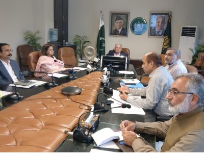 وفاقی وزیر رانا تنویر حسین کی زیر صدارت اولیو کلچر پراجیکٹ میں پیشرفت کا جائزہ لینے کے لئے پراجیکٹ ٹیم کا اجلاس