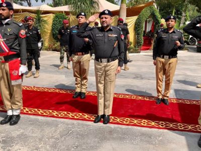آئی جی پی خیبرپختونخوا ذوالفقار حمید کا ضلع کوہاٹ کا دورہ، پولیس جوانوں کے دربار سے خطاب