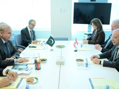 وزیراعظم محمد شہباز شریف کا لبنان کی خودمختاری، سیاسی آزادی، اتحاد اور علاقائی سالمیت کے لیے پاکستان کی مستقل حمایت کا اعادہ