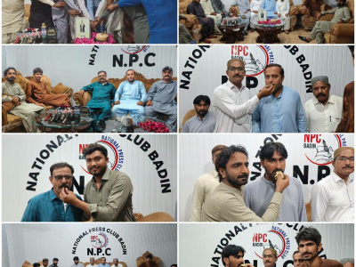 پیر لواری شریف پیر محمد صادق قریشی نقشبندی کی 47ویں سالگرہ، کوئٹہ پریس کلب میں کیک کاٹ کر بھرپور انداز میں منائی گئی