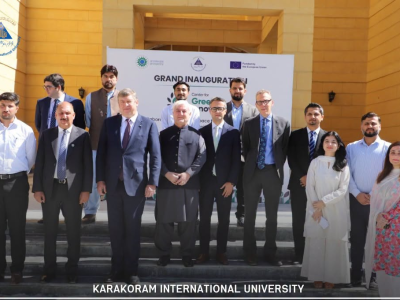 کے آئی یو میں ماحول دوست کاروباری اقدامات کے فروغ کیلئے سنٹر فار گرین انوویشن کا افتتاح، یورپی یونین کے سفیر کی شرکت