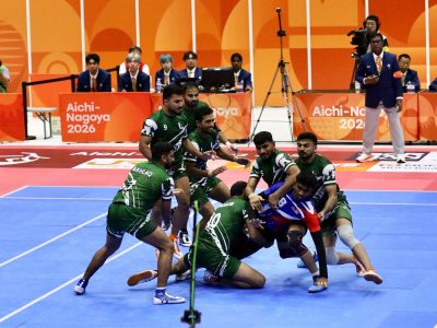 ایشین گیمز کبڈی میچ،پاکستان نے ملائیشیا کو65-22 کے واضح فرق سے شکست دے دی