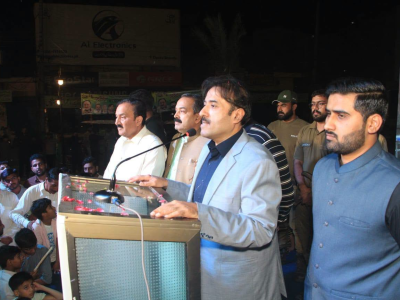 وزیر بلدیات پنجاب نے بینک روڈ ڈسکہ کا افتتاح کر دیا