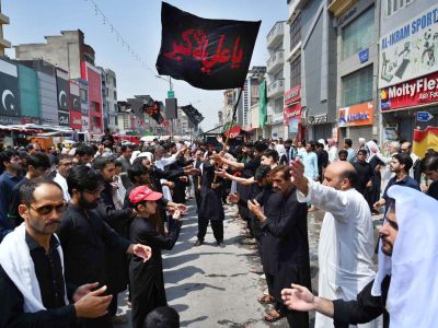 پشاور: یومِ عاشورہ، شبیہ ذوالجناح کے 12 جلوس، سکیورٹی کے غیرمعمولی انتظامات