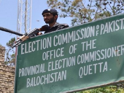 According to the announcement of the Election Commission of Pakistan, in Balochistan