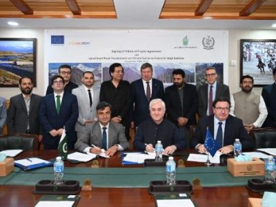 English گلگت بلتستان میں رورل ڈویلپمنٹ اینڈ کلائمیٹ ریزیلینس منصوبے