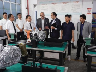 Chairman Prime Minister's Youth Program Rana Mashhood Ahmed visits modern electric vehicle training center in China