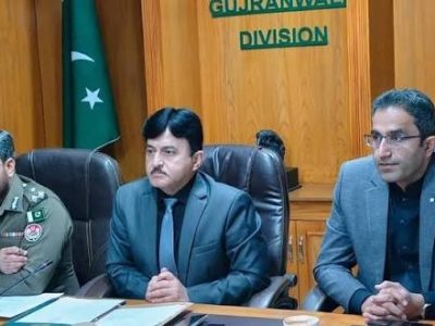 Commissioner Gujranwala Muhammad Ali and RPO Khurram Shahzad Haider Warraich