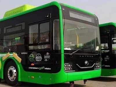 Electric Green Bus Service Officially Launched in Khanewal District