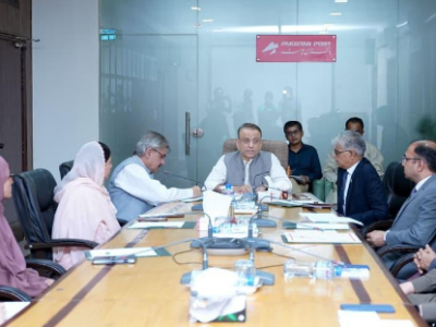 Federal Minister for Communications Abdul Aleem Khan visits Directorate General of Pakistan Post