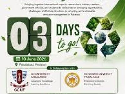 First International Conference on Recycling held in Faisalabad