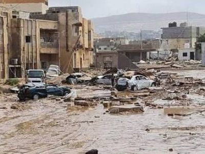 لیبیا میں سیلاب