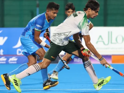 The Pakistan Under-21 hockey team has departed for Oman to play a five-match Test series