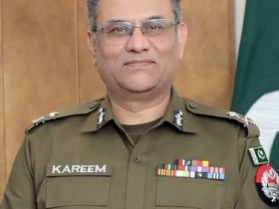 Inspector General (IG) Punjab Police Abdul Karim