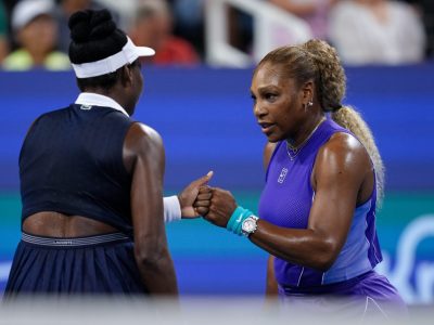Williams sisters receive US Open doubles wildcard.