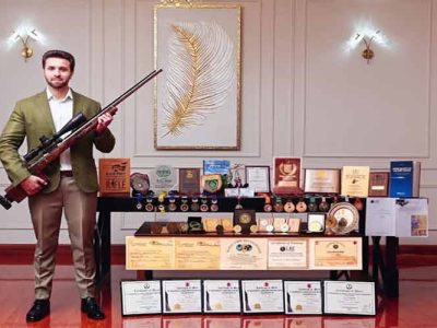 Pakistan's renowned marksman and medalist Mohsin Nawaz