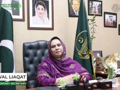 Parliamentary Secretary for Environment Madam Kanwal Liaquat