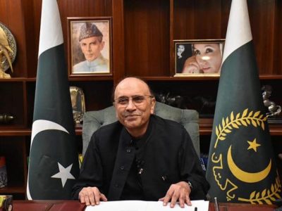 President Asif Ali Zardari