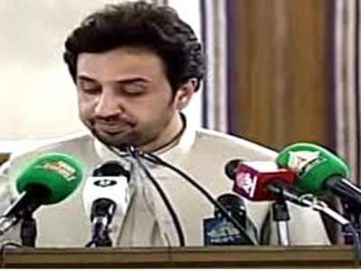 Provincial Finance Minister Balochistan Mir Shoaib Noshirwani
