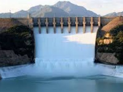 Inflow and outflow of water