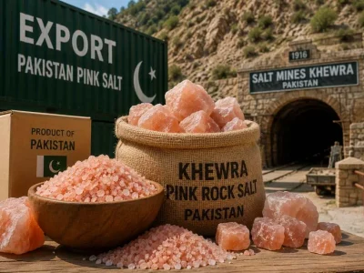 پاکستان کی پنک سالٹ کی برآمدات 3 کروڑ 60 لاکھ ڈالر تک پہنچ گئیں