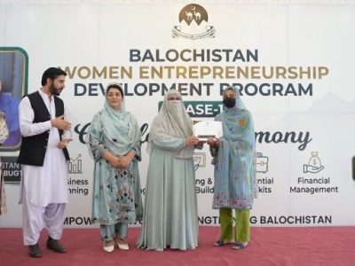 بلوچستان ویمن انٹرپرینیورشپ ڈویلپمنٹ پروگرام صوبے میں خواتین کی معاشی ترقی کی جانب اہم سنگِ میل ہے، وزیر اعلیٰ بلوچستان