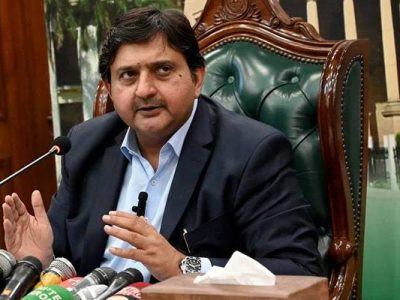 Speaker of the Punjab Assembly Malik Muhammad Ahmed Khan