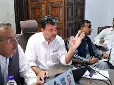 Special Assistant for Livestock, Fisheries and Cooperative Societies Khurshid Khan Khattak