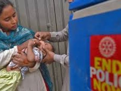 پولیس کی جانب سے پولیو مہم کے آغاز پر سکیورٹی کے سخت انتظامات