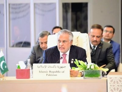 نائب وزیراعظم و وزیر خارجہ سینیٹر محمد اسحاق ڈار