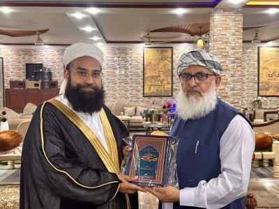حافظ محمد طاہر محمود اشرفی کی خیبر پختونخوا حکومت کو قیامِ امن کے لئے علماء و مشائخ کے ہر سطح پر مکمل تعاون کی یقین دہانی