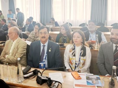 چیئرمین سینیٹ کی تنزانیہ میں153ویں بین الپارلیمانی یونین اسمبلی کے موقع پر ایشیا پیسفک جیو پولیٹیکل گروپ اجلاس میں شرکت