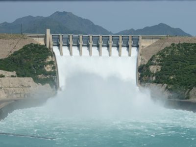 water inflow and outflow