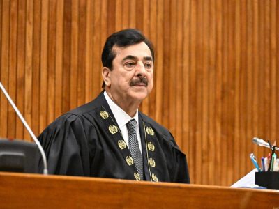 چیئرمین سینیٹ کا ایران اور امریکہ کے درمیان حالیہ سفارتی پیش رفت کا خیرمقدم، دونوں ممالک کے درمیان مسلسل مذاکرات اور روابط خطے میں امن، عالمی استحکام اور معاشی خوشحالی کے فروغ کا باعث بنیں گے، سید یوسف رضا گیلانی