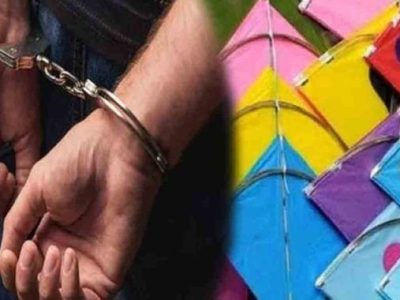 سیالکوٹ پولیس کی پتنگ فروشوں کے خلاف کارروائی،3 پتنگ فروش گرفتار، پتنگیں برآمد