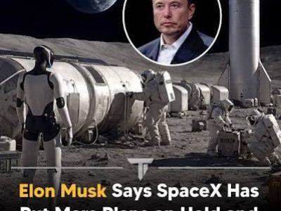 US billionaire Elon Musk plans to set up factories on the Moon; robots will perform heavy-duty tasks.