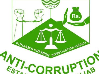 اینٹی کرپشن اسٹیبلشمنٹ سیالکوٹ