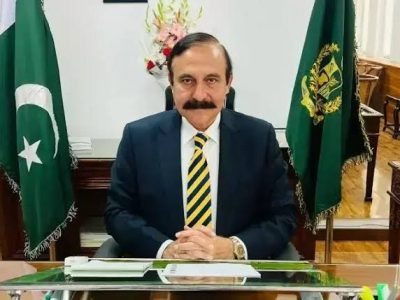 Federal Minister for Parliamentary Affairs Dr. Tariq Fazal Chaudhry