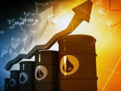 Rise in crude oil prices in the global market