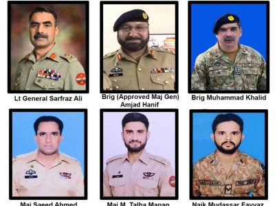 شہدائے وطن کو سلام
