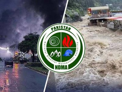 این ڈی ایم اے کا آئندہ2سے3 روز کے دوران ممکنہ سیلابی صورتحال کا الرٹ جاری