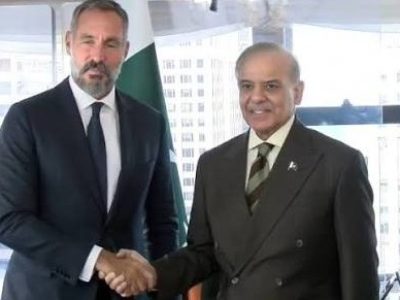 وزیراعظم محمد شہباز شریف کی پرنس رحیم آغا خان پنجم سے ملاقات