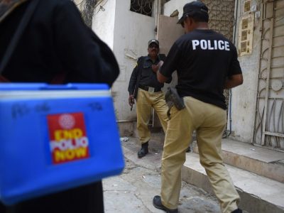 انسداد پولیو مہم کے دوران فول پروف سکیورٹی انتظامات