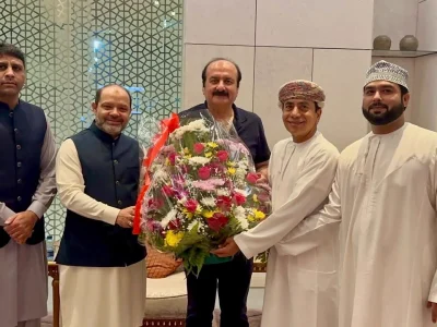 چیئرمین وزیراعظم یوتھ پروگرام کی مسقط آمد