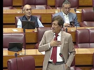 ضلع لیہ میں سیلاب سے متاثرہ لوگوں کی امدادکیلئے اقدامات جاری ہیں، وفاقی وزیرآبی وسائل کاقومی اسمبلی میں جواب