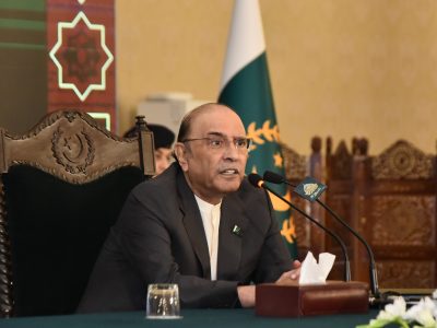 صدرِ مملکت آصف علی زرداری