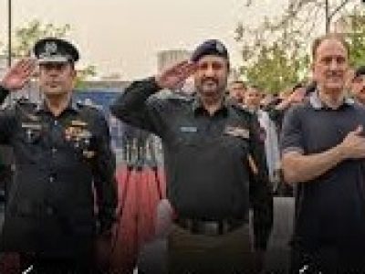 آئی جی سندھ نے سیکیورٹی ڈویژن اسپورٹس ایرینا کا افتتاح کر دیا