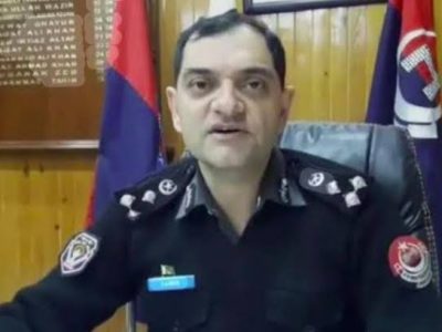 انسپکٹرجنرل پولیس بلوچستان محمد طاہر
